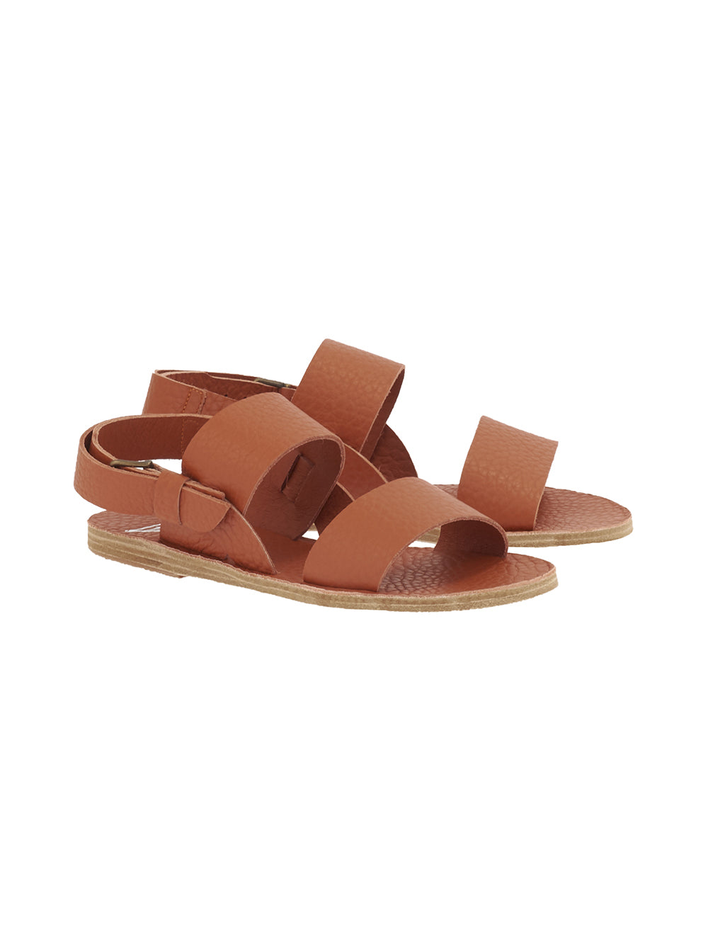 CECIL ORANGE SANDALS