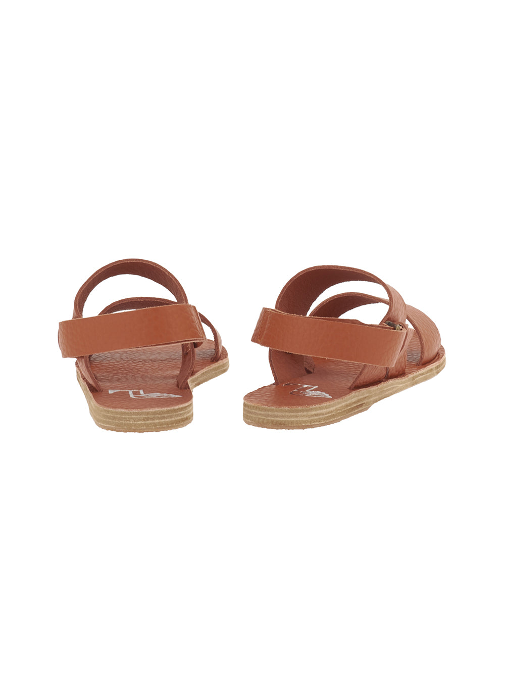 CECIL ORANGE SANDALS