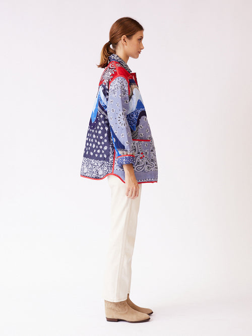 VESTE BANDANA MOTIFS