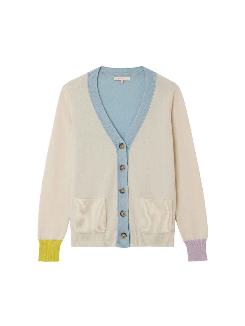 CARDIGAN WILLIAM BI-COULEUR