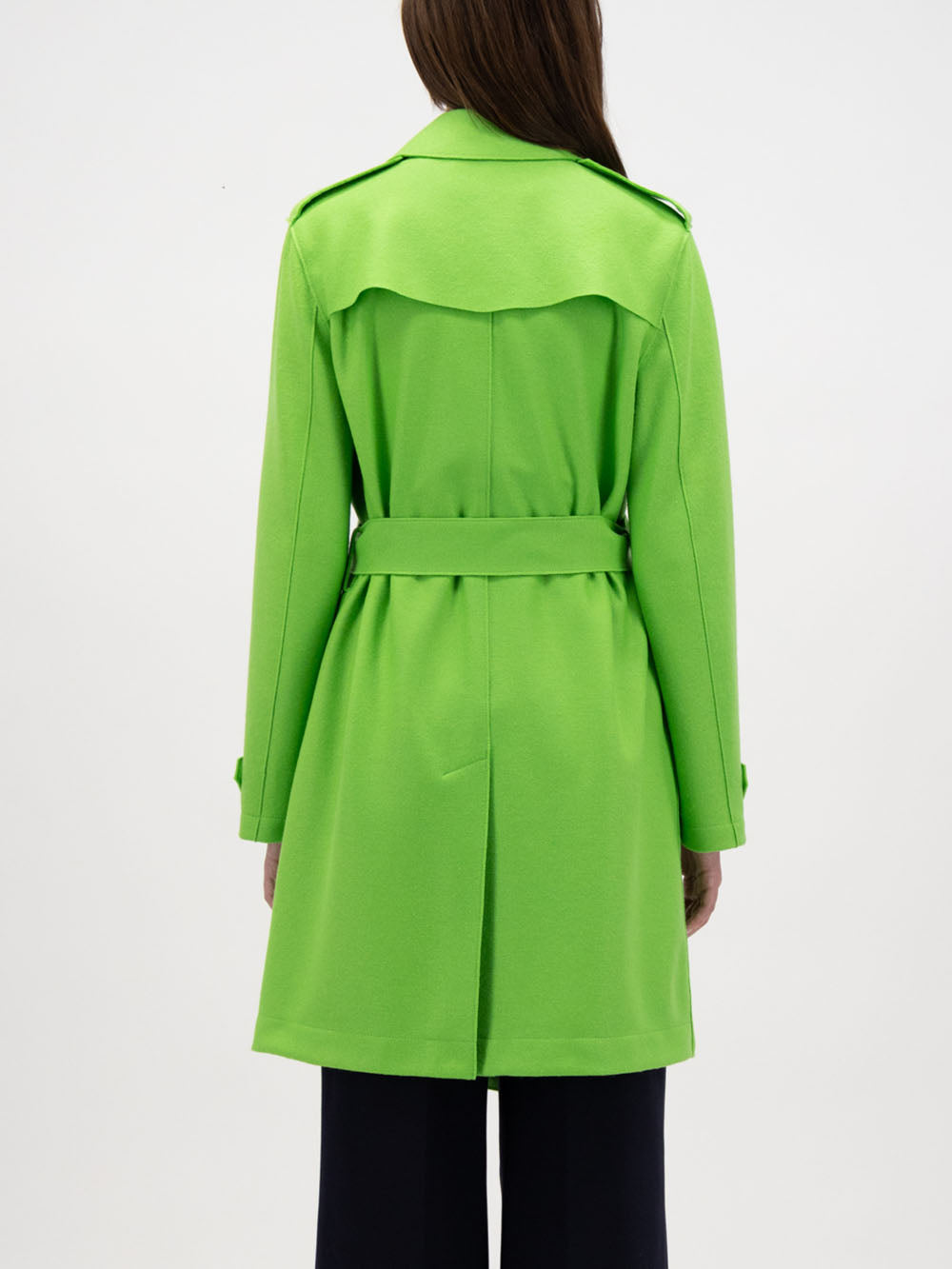 MANTEAU GOLDEN BUCKLE TRENCH GREEN