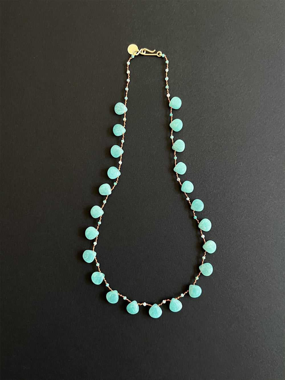 COLLIER BEETLE AMAZONITE