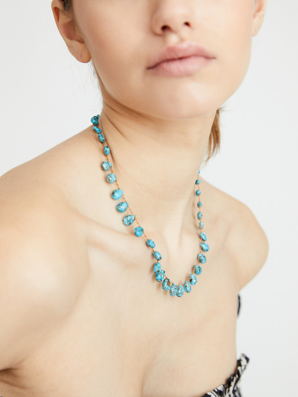 COLLIER MOHAWK TURQUOISE