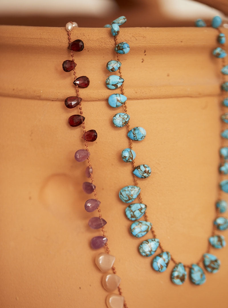 COLLIER MOHAWK TURQUOISE