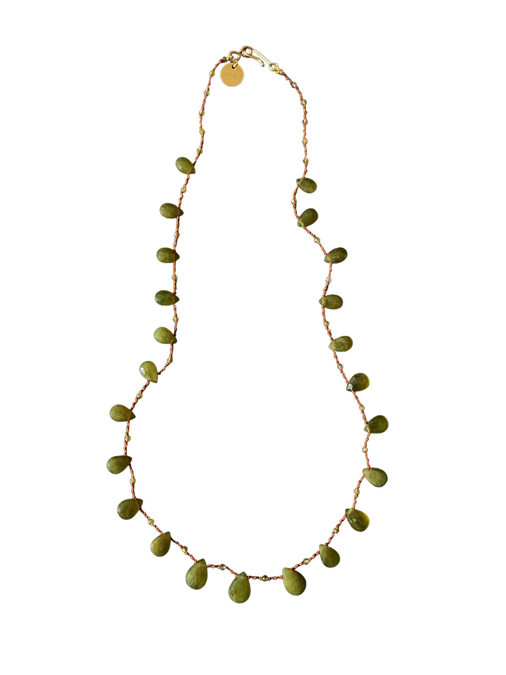 COLLIER LINWOOD VÉSUVIANITE