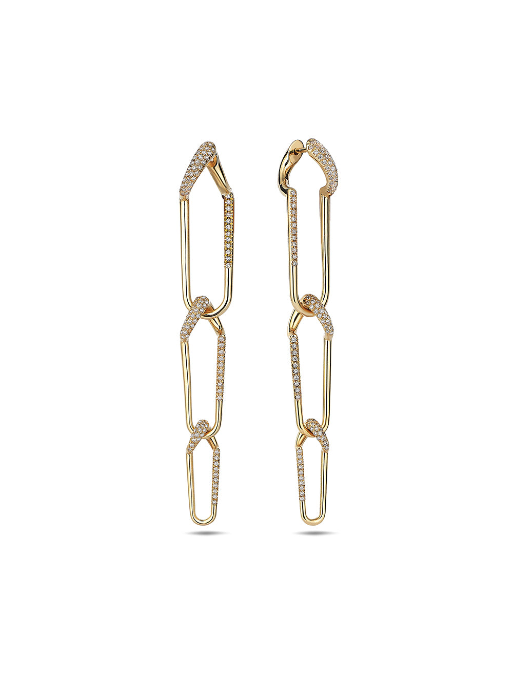 SEQUENCE GOLD EARRINGS