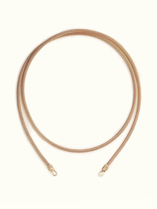 18K ROSE GOLD INDIAN CHAIN 73CM