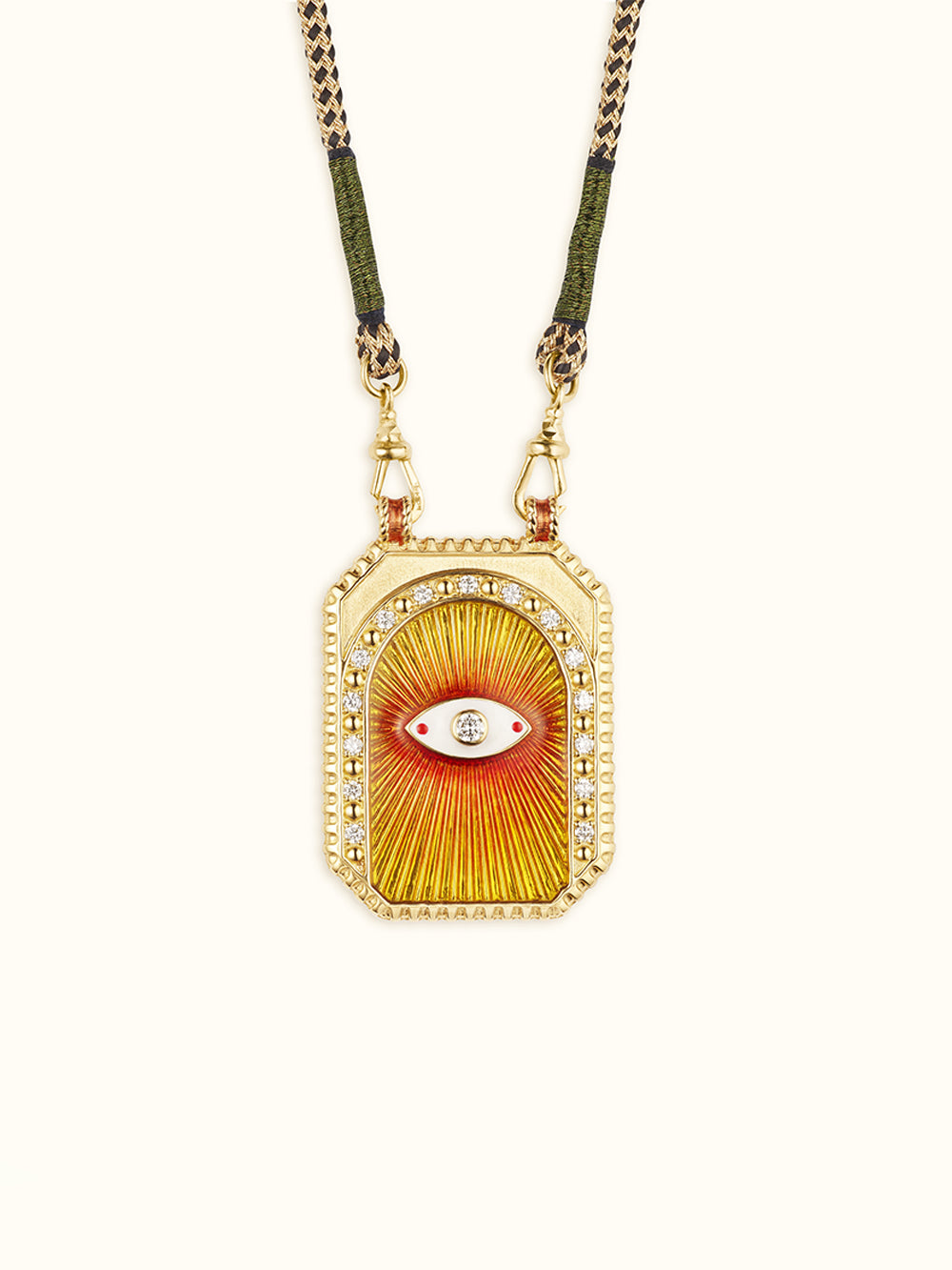 COLLIER SCAPULAIRE EYE PROTECT ORANGE