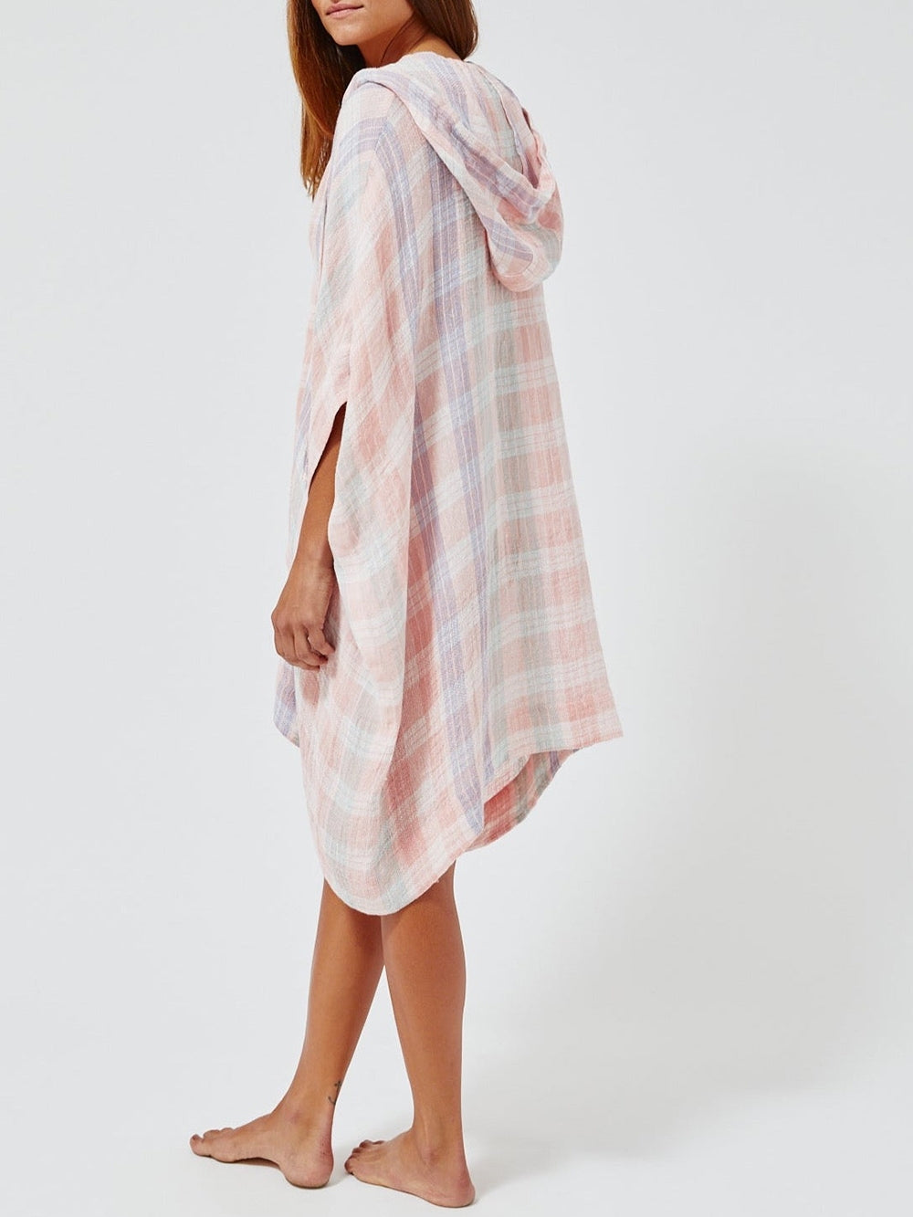 PONCHO MADRAS