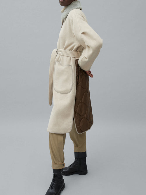 PARKA REVERSIBLE WOOL