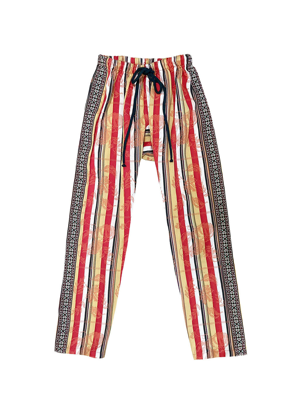 RED AND BEIGE CORSAIR PANTS