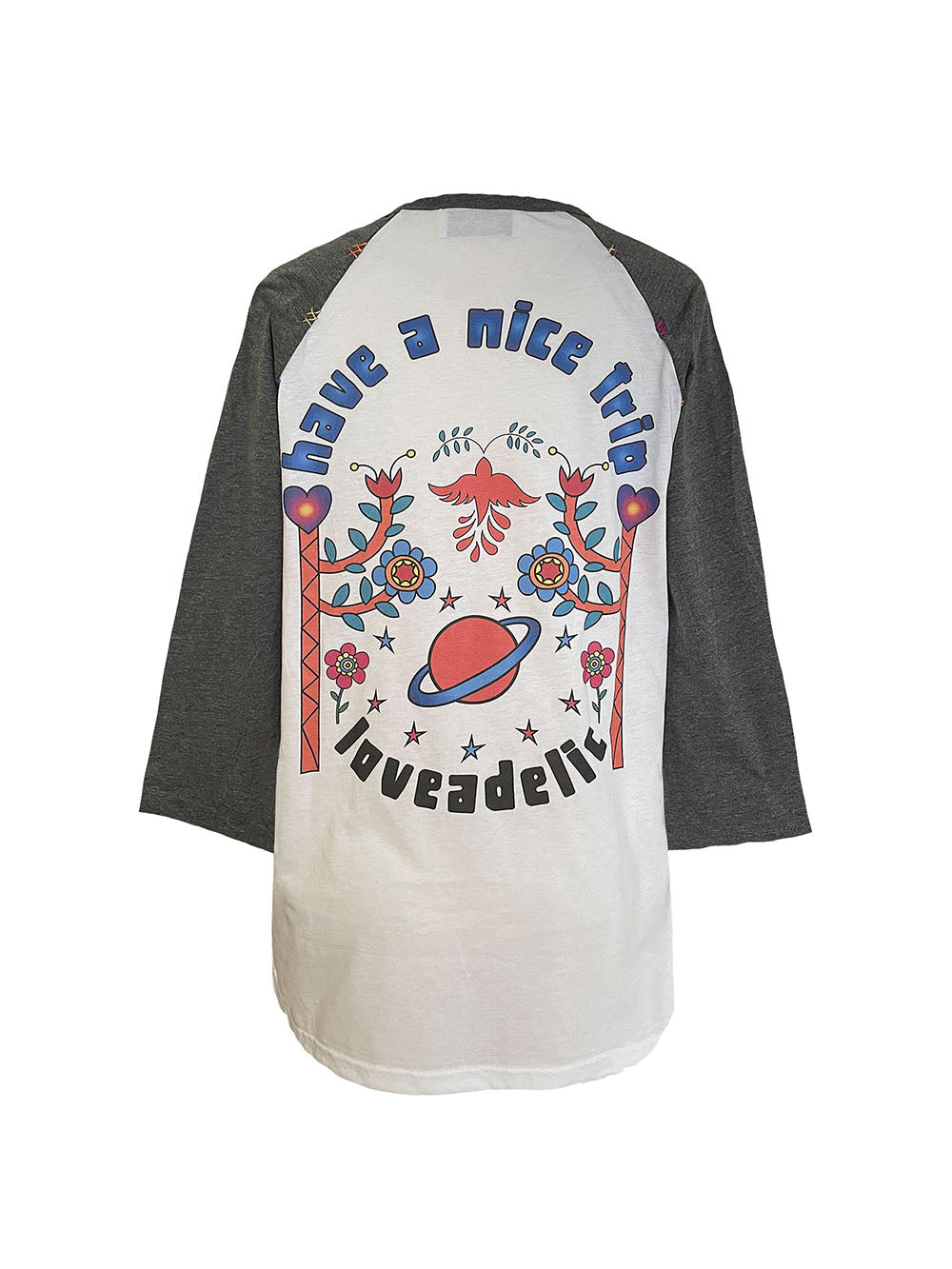 TEE-SHIRT BASEBALL TRIPPING GRIS