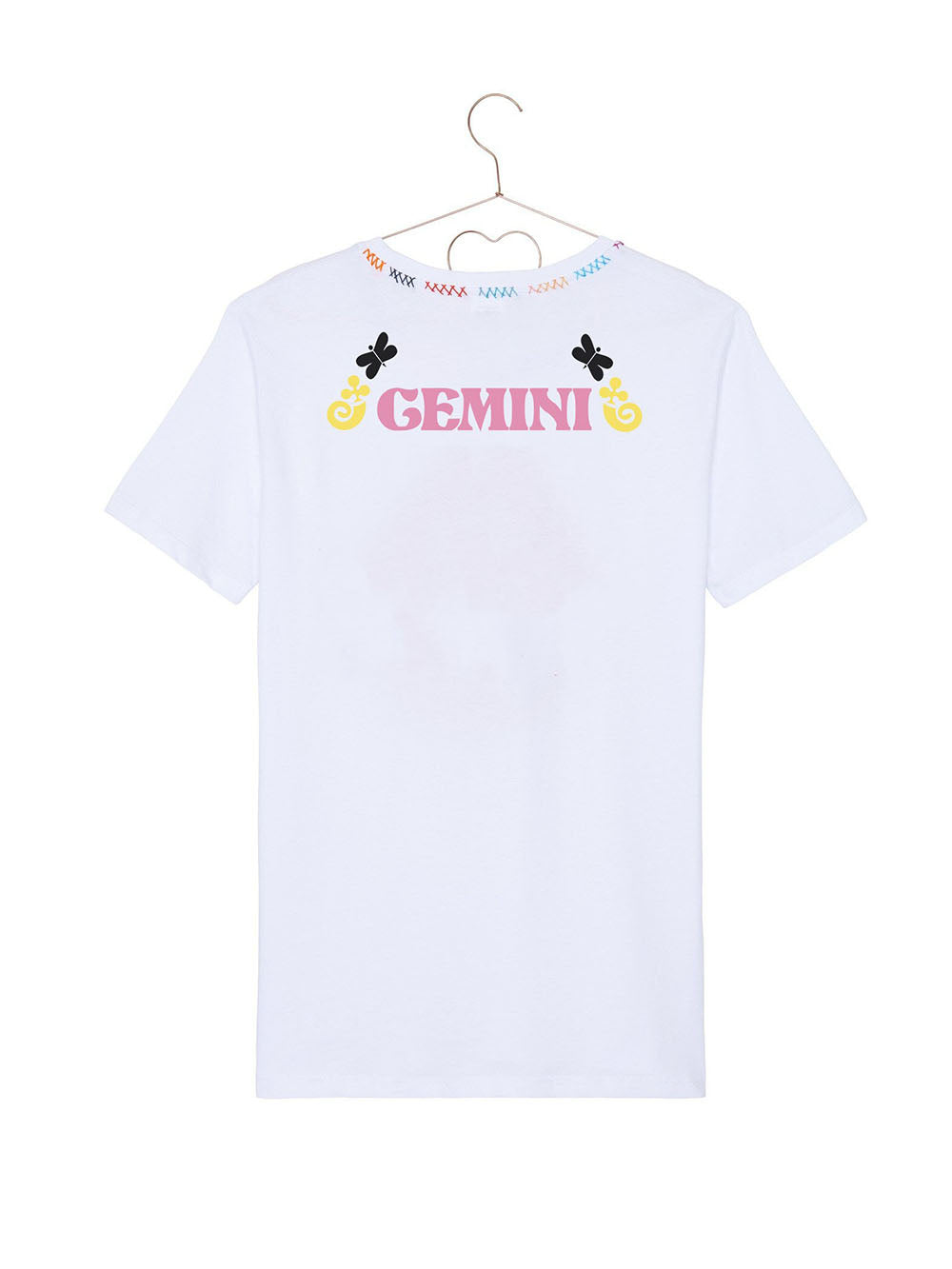 TEE SHIRT ASTRO BLANC GEMINI