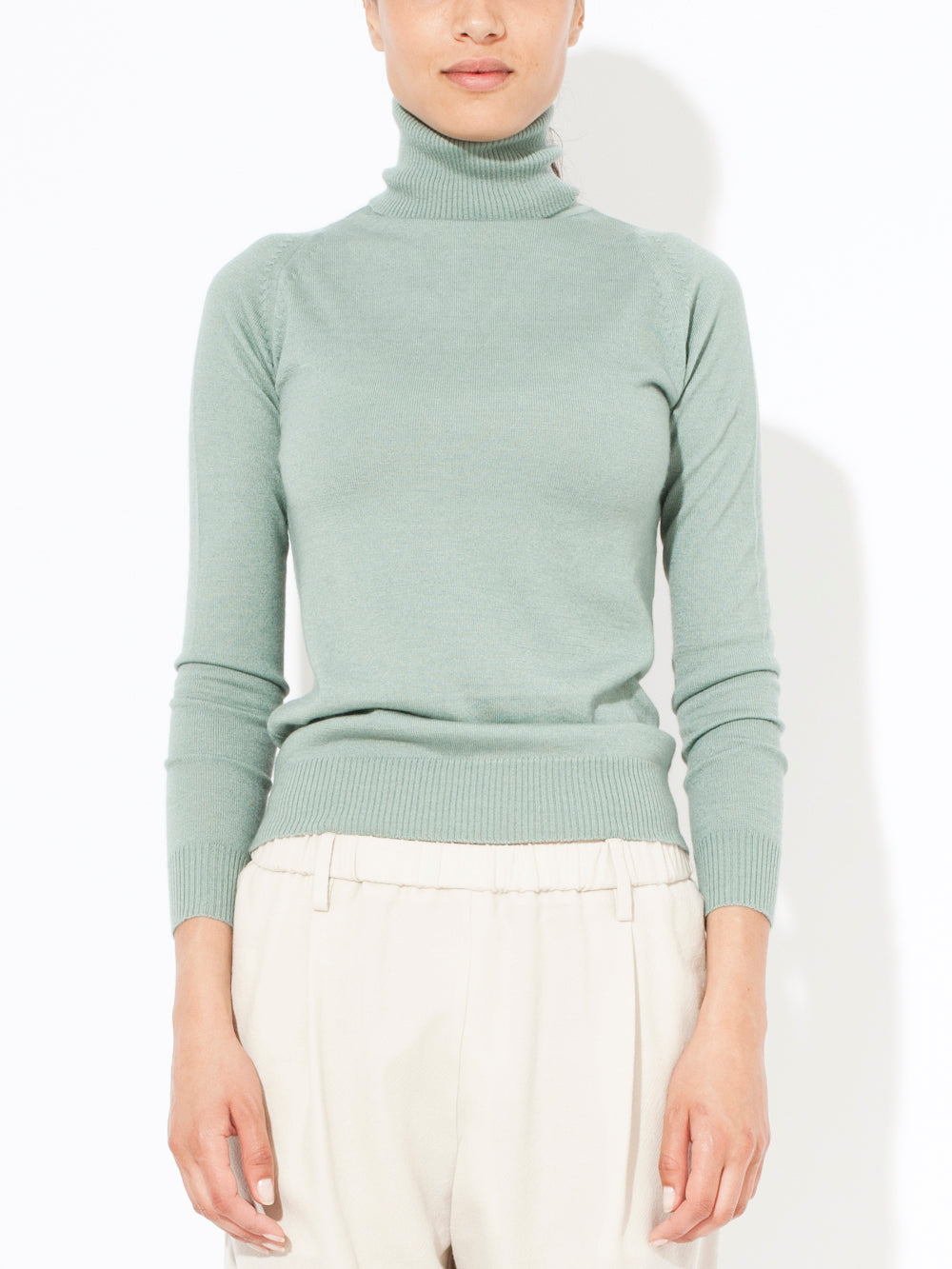 JULIETTE CELADON SWEATER