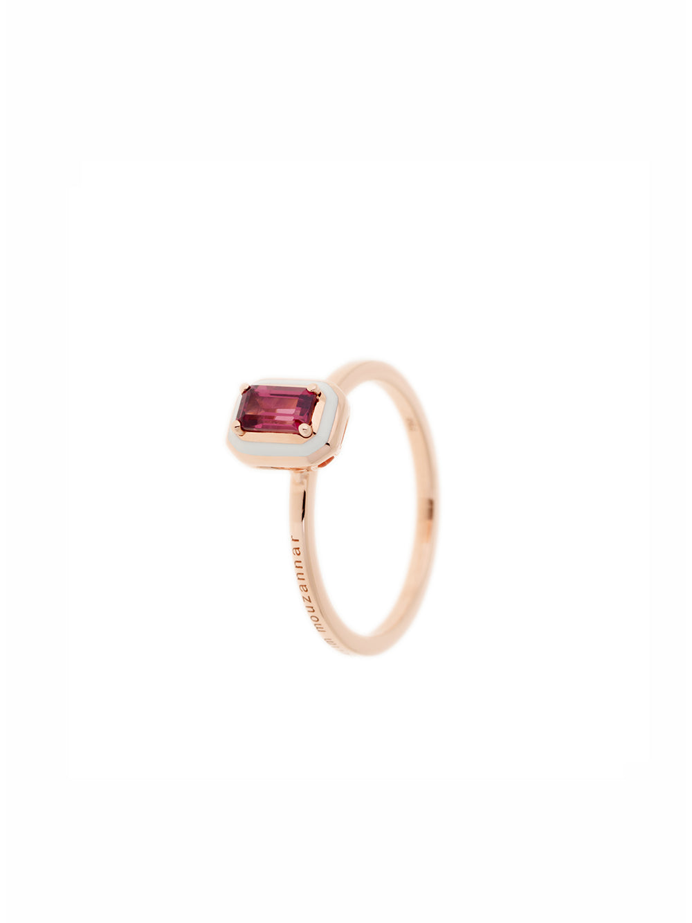 BAGUE MINA RHODOLITE