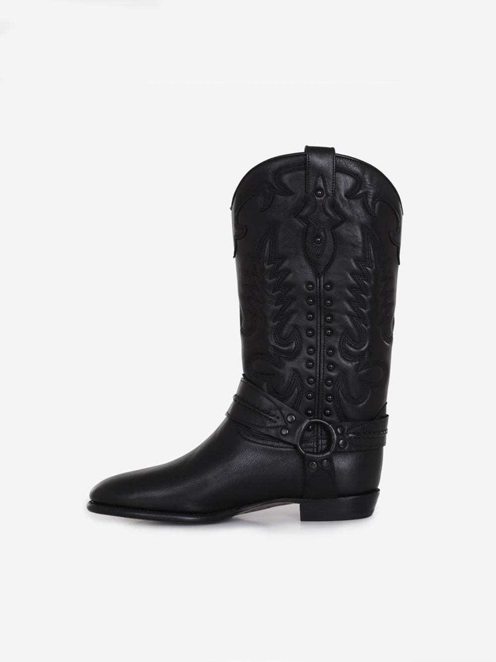 LEATHER RIDER BOOTS