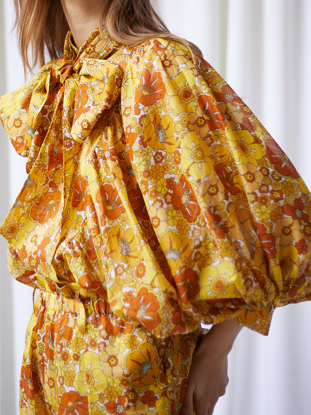 BLOUSE MAEVA YELLOW BLOOM