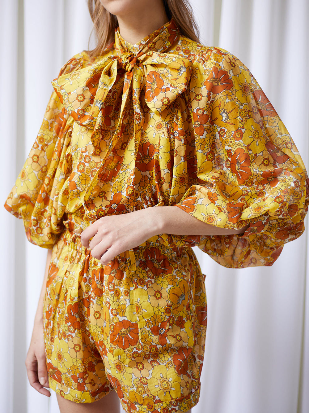 BLOUSE MAEVA YELLOW BLOOM