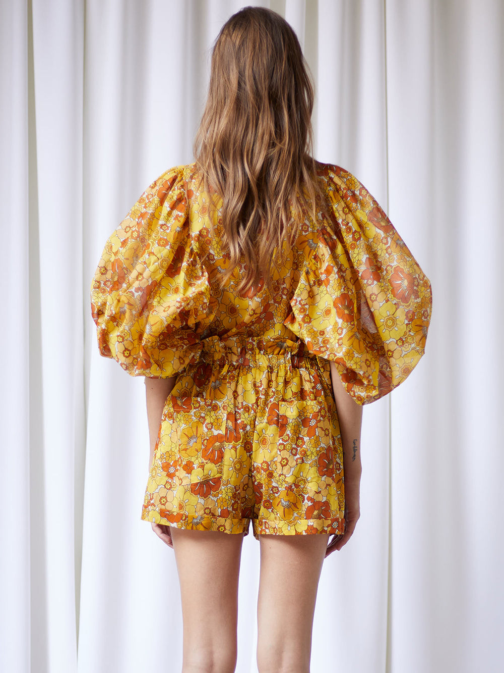 BLOUSE MAEVA YELLOW BLOOM