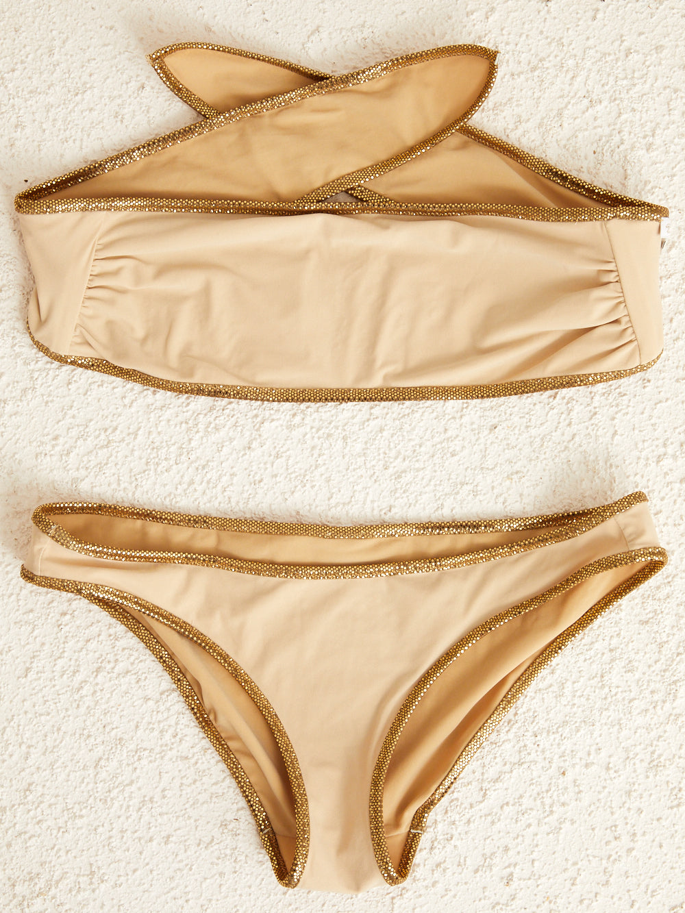 BIKINI REVERSIBLE HAMPTON SAND