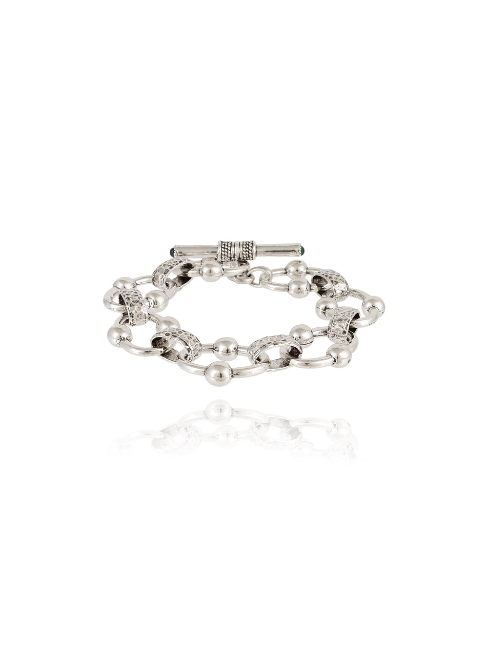 RIVAGE LINK BRACELET SILVER