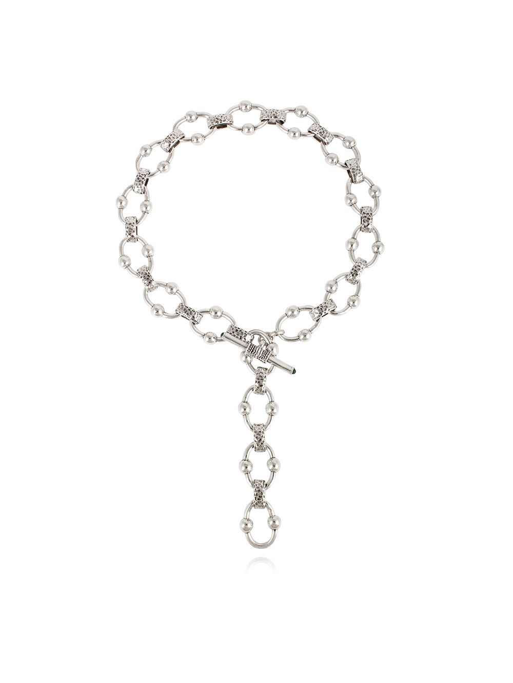 RIVAGE LINK NECKLACE SILVER