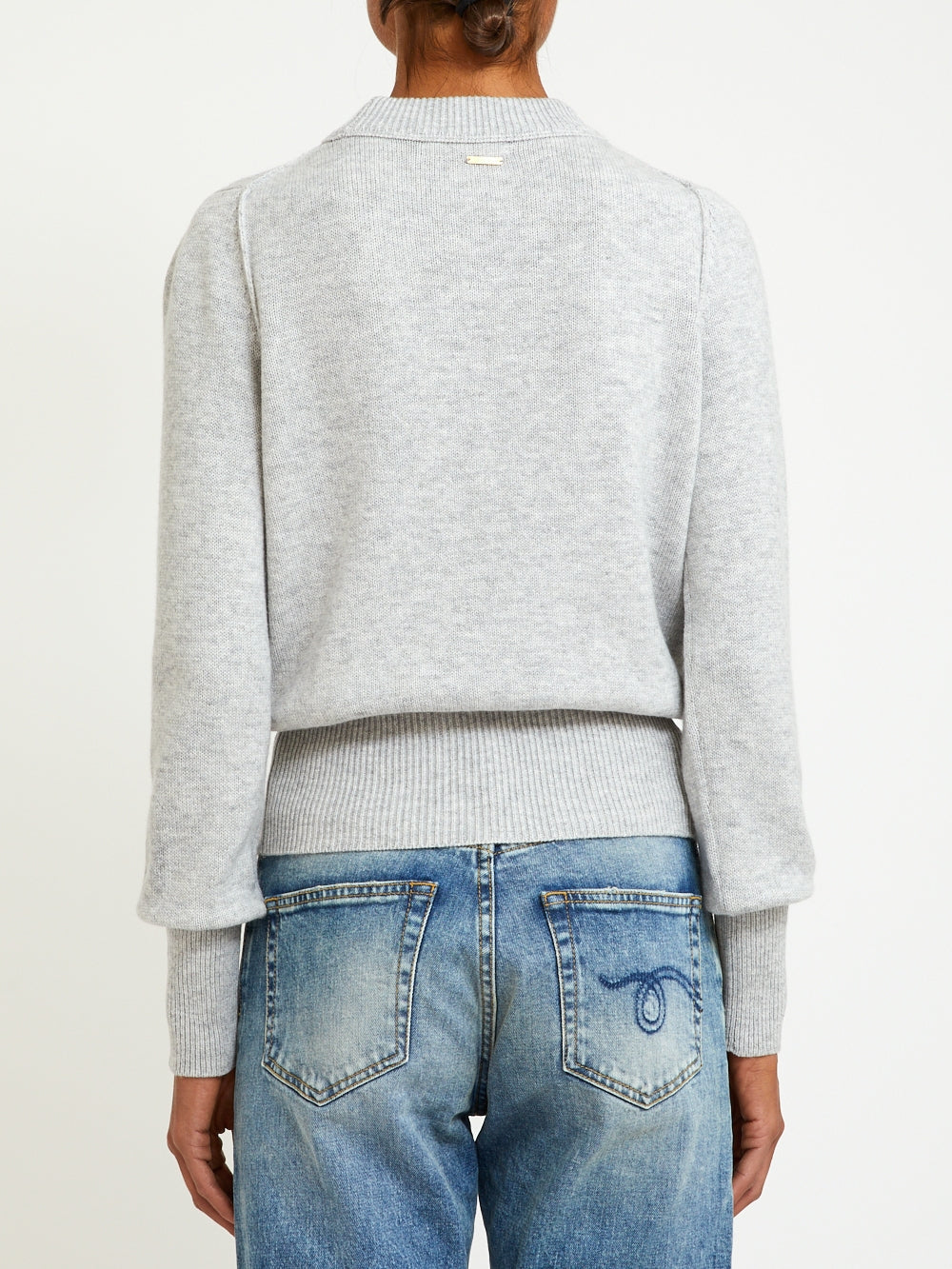 PULL COUTURE GRIS
