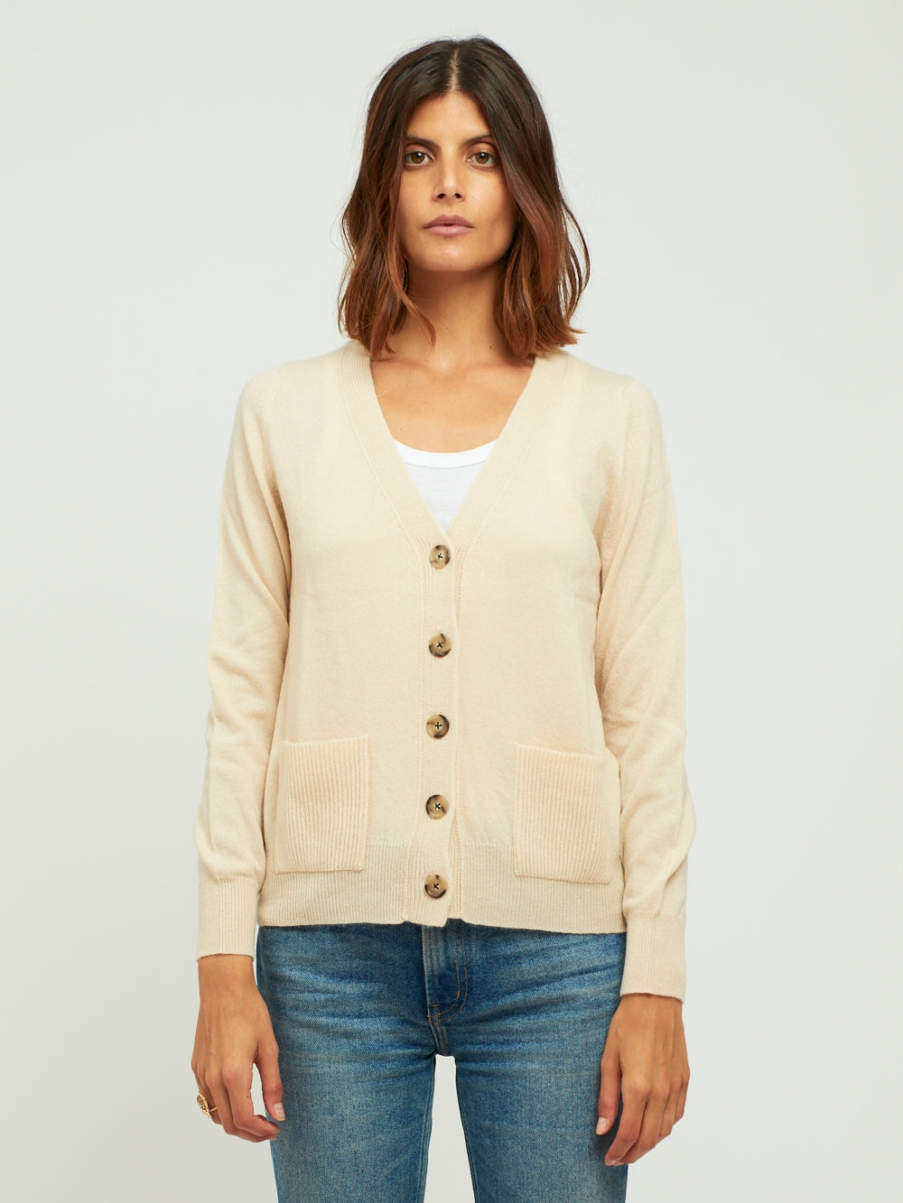 CARDIGAN WILLIAM ECRU
