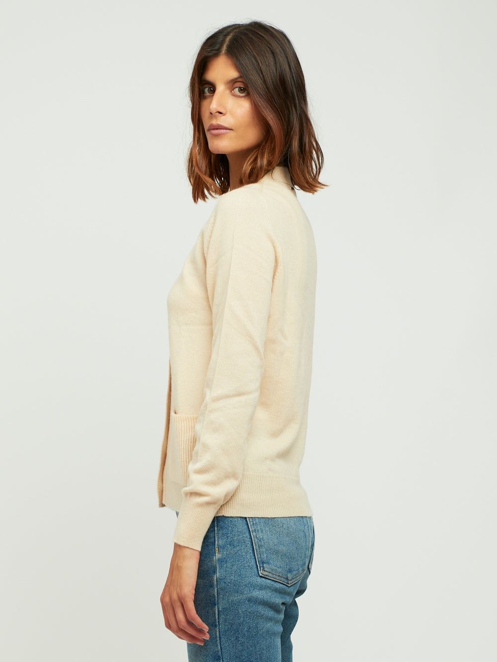 CARDIGAN WILLIAM ECRU