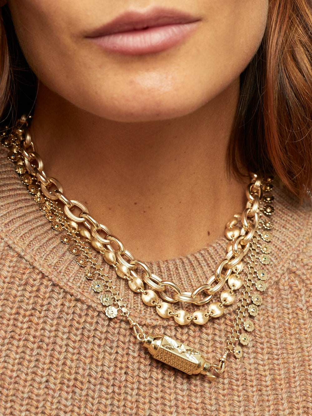 COCO SHELL CHOKER CHAIN