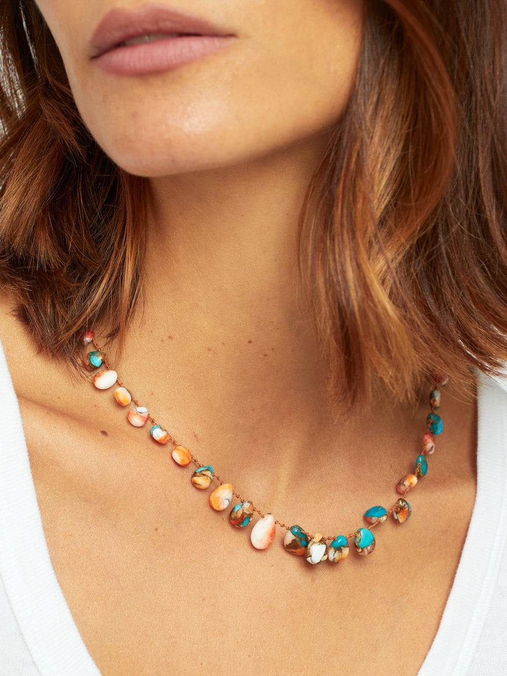 COLLIER MOJAVE TURQUOISE
