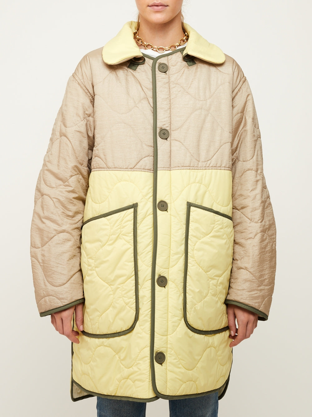 REVERSIBLE QUILT PARKA