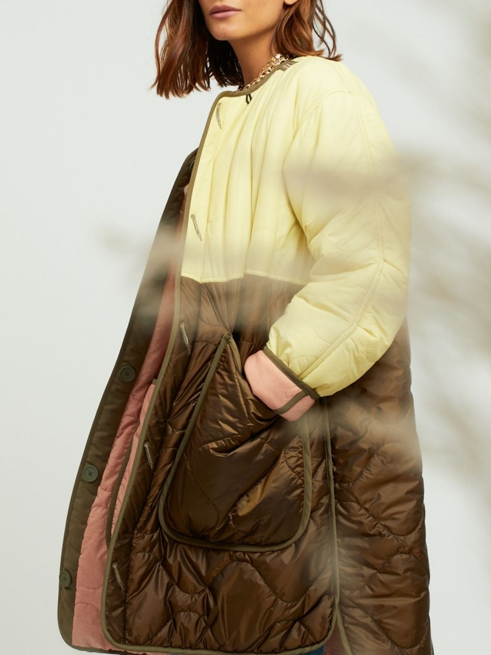 REVERSIBLE QUILT PARKA