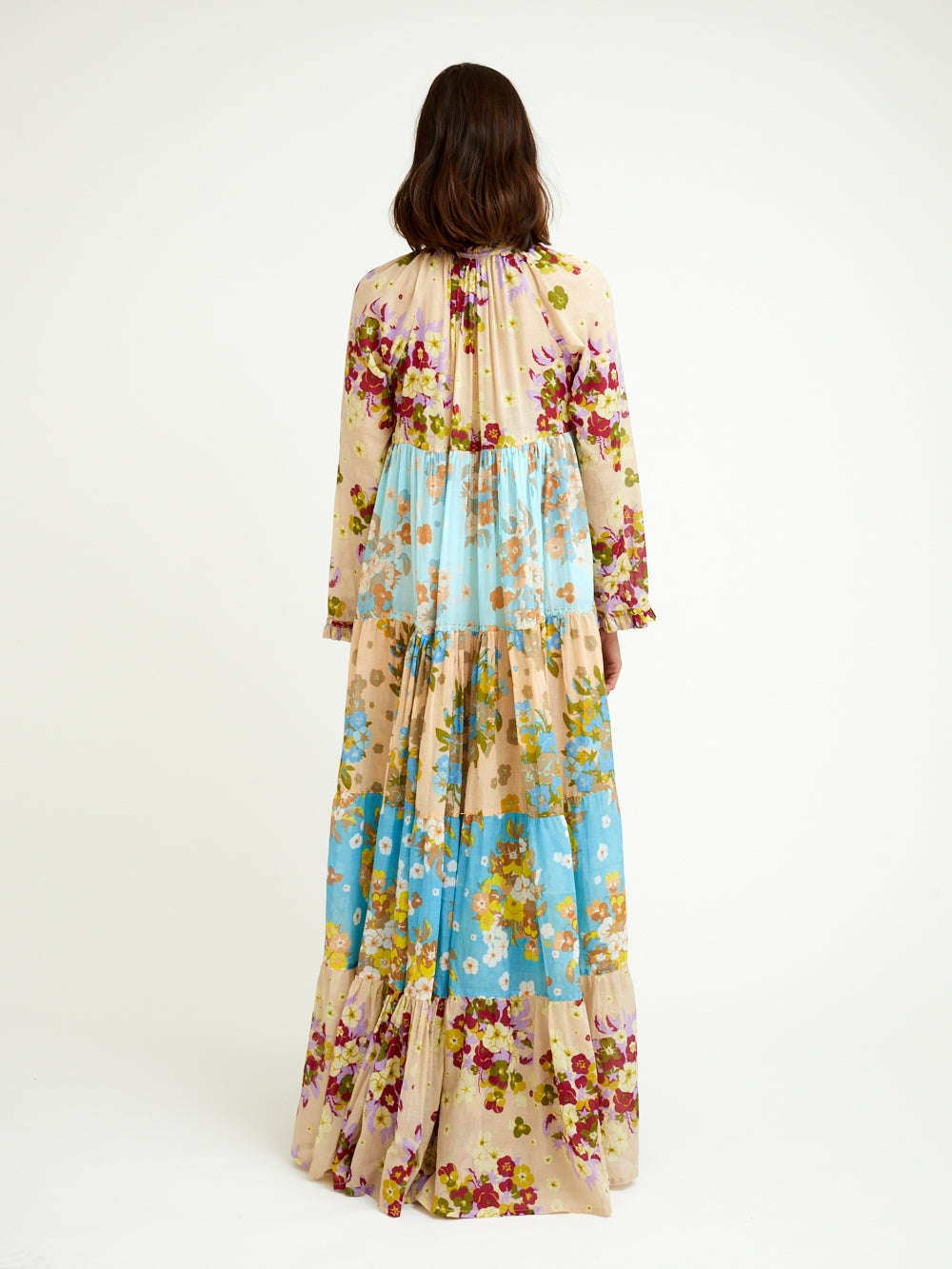 LONG SLEEVES MAXI HIPPYDRESS