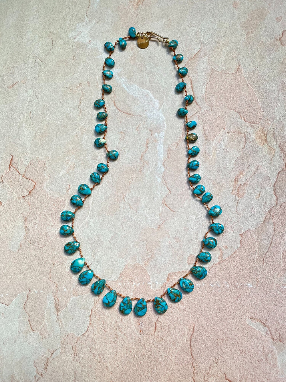 TURQUOISE MOHAWK NECKLACE