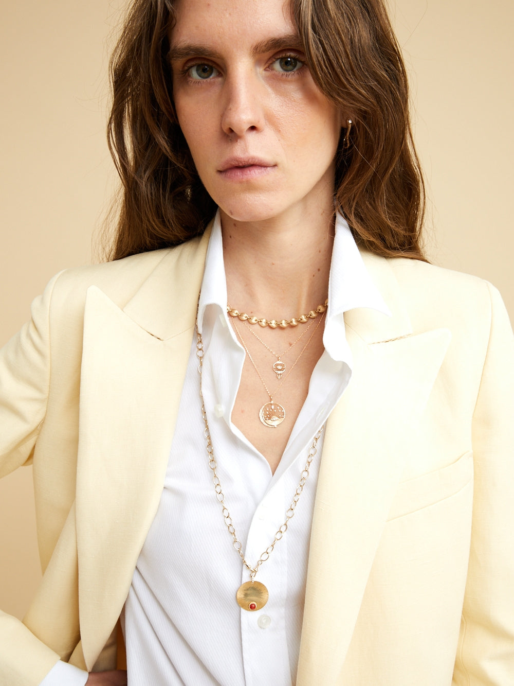 MEDAILLON ANGELO CORAIL