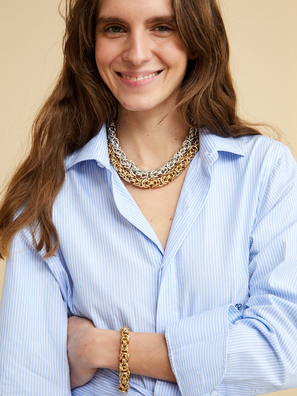 CLAUDE GOLD NECKLACE