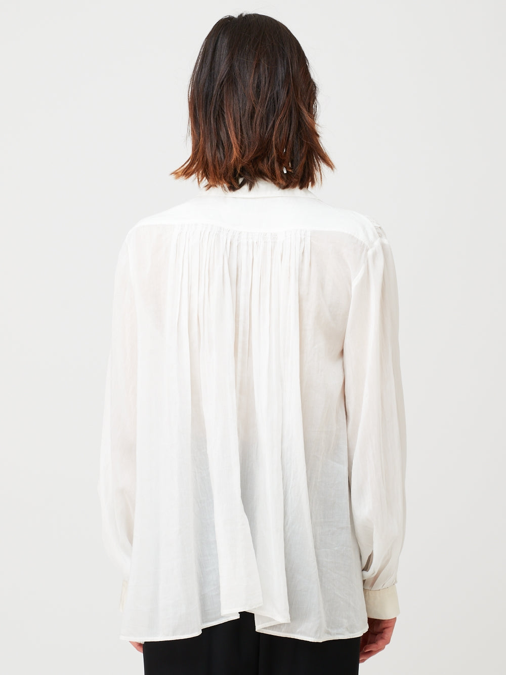 COTTON SILK VOILE SHIRT