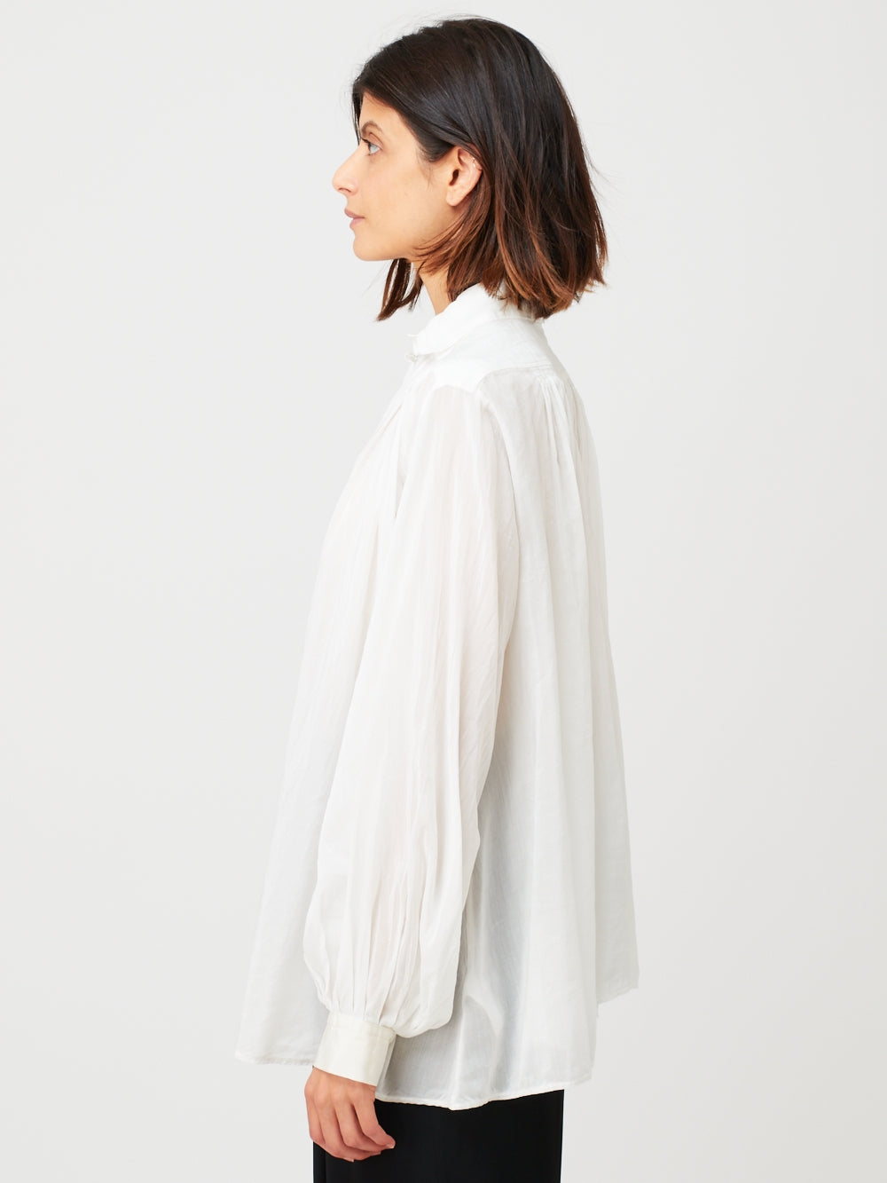 COTTON SILK VOILE SHIRT
