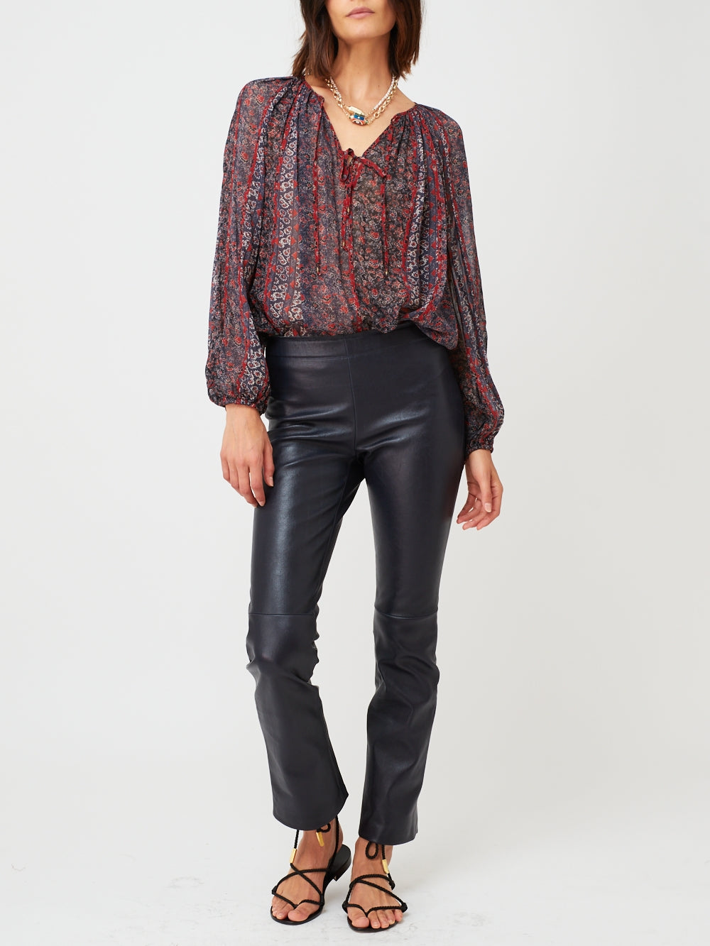 PANTALON JP TWENTY CUIR PLONGÉ