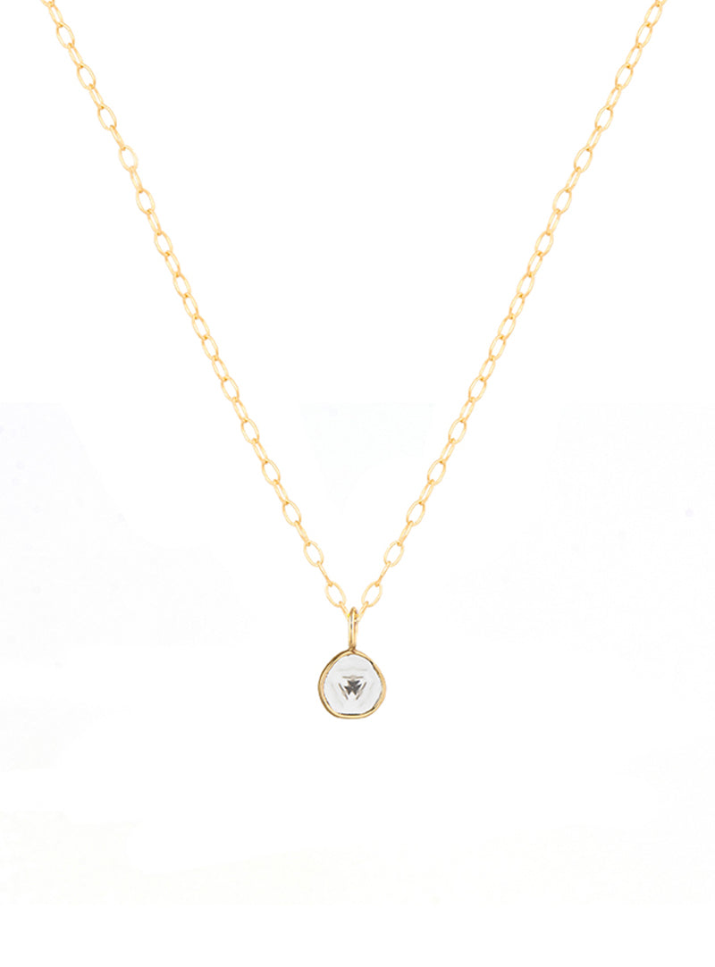 DIAMOND SLICE NECKLACE