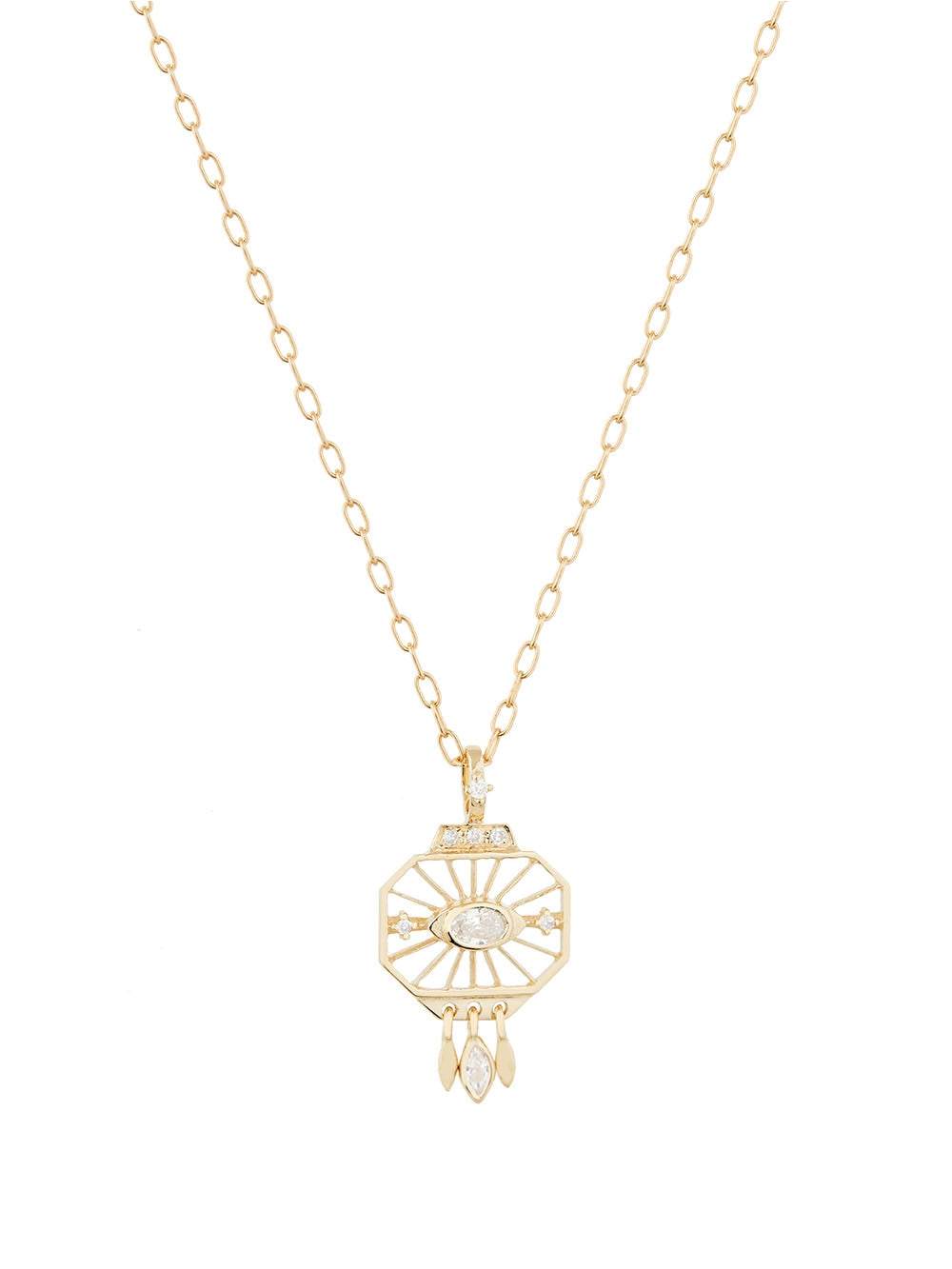 DREAM MAKER DIAMONDS EYE NECKLACE