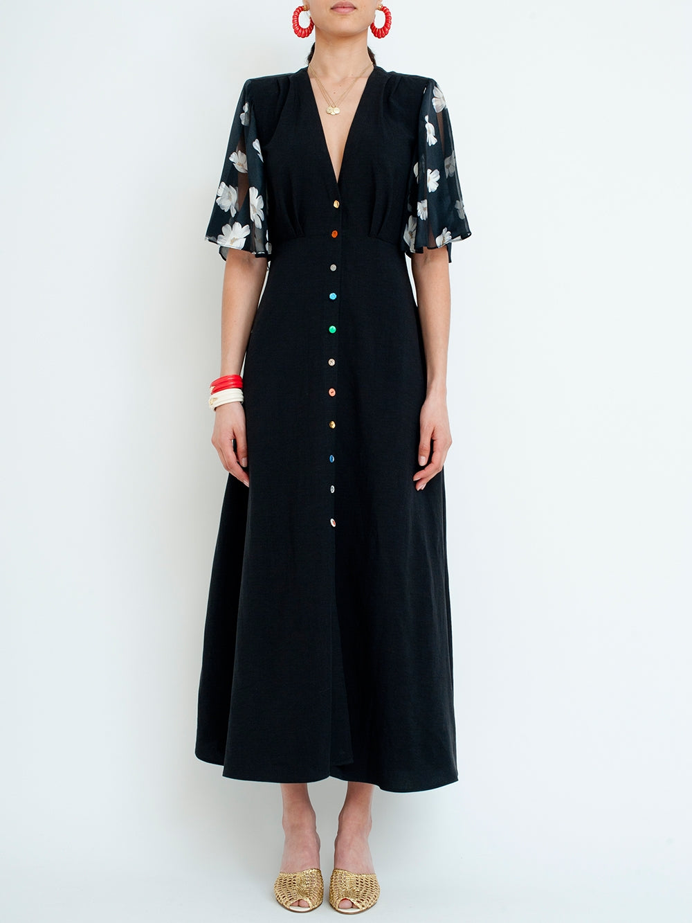 FRANÇOISE ABTO BLOUSE DRESS