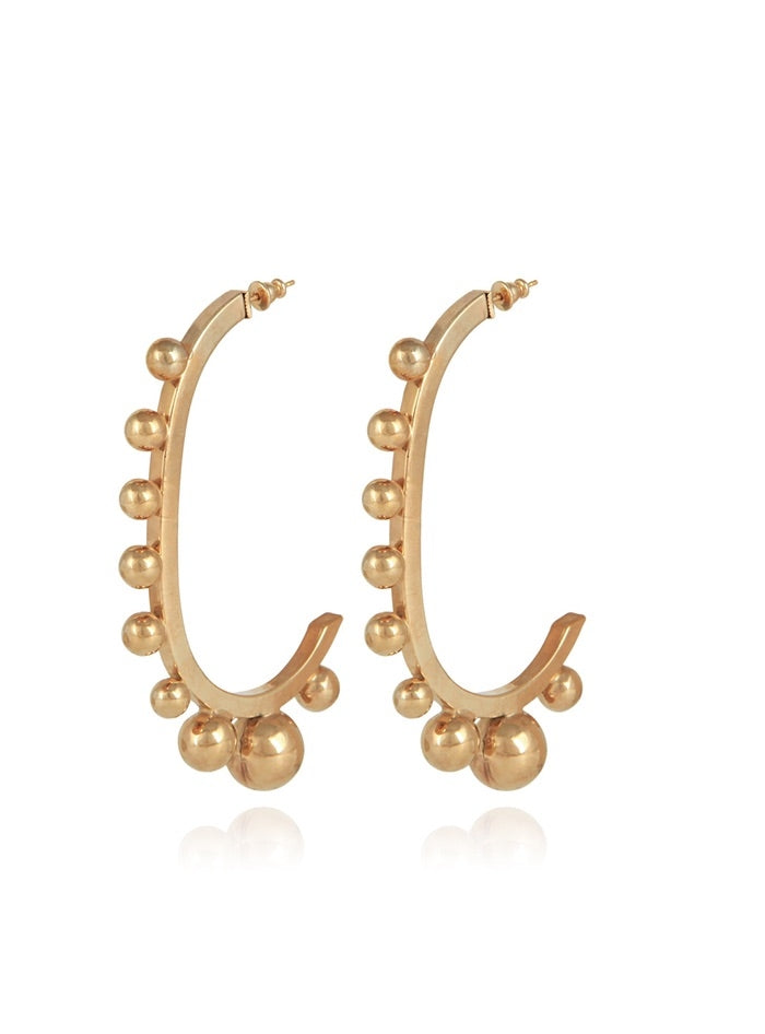 EARRINGS JUPITER GOLD