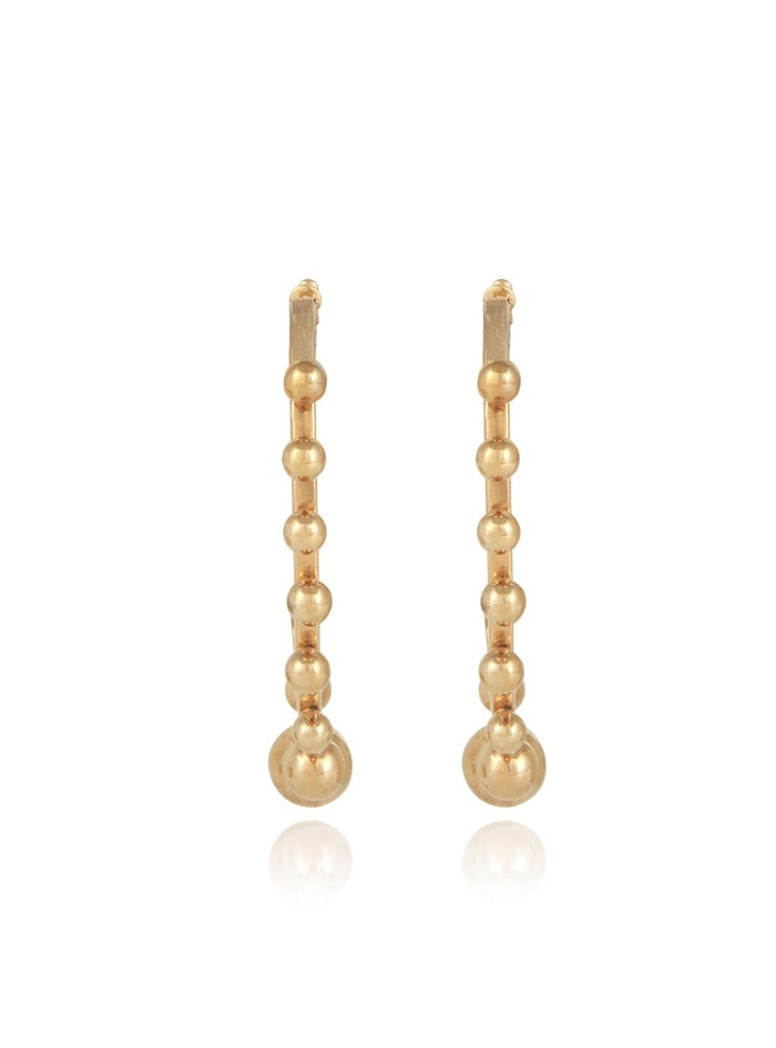 EARRINGS JUPITER GOLD