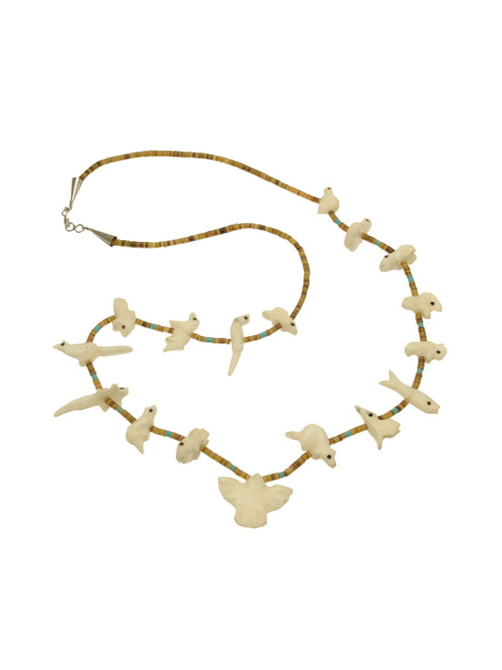 HARPO NECKLACE ANIMALS WHITE