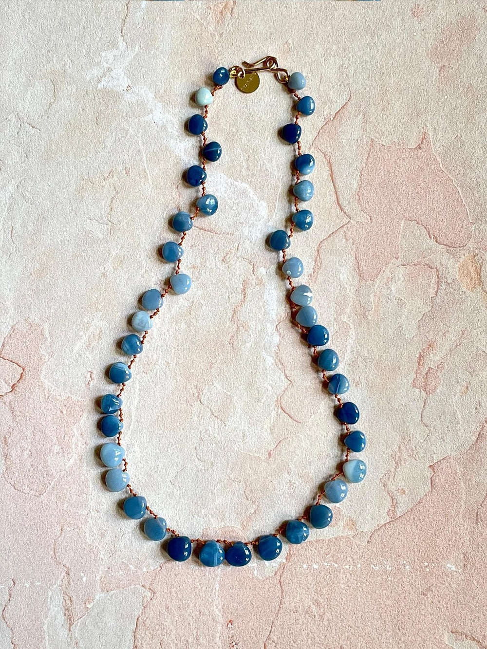 BERRYBLUE BLUE OPAL NECKLACE
