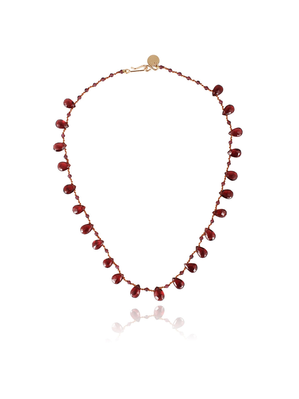 ELSTON GARNET NECKLACE