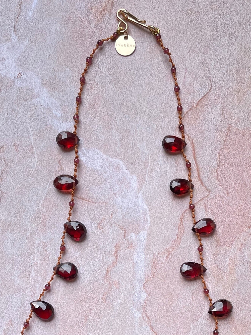 ELSTON GARNET NECKLACE