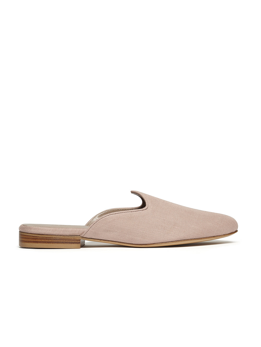 PALE PINK LINE MULES